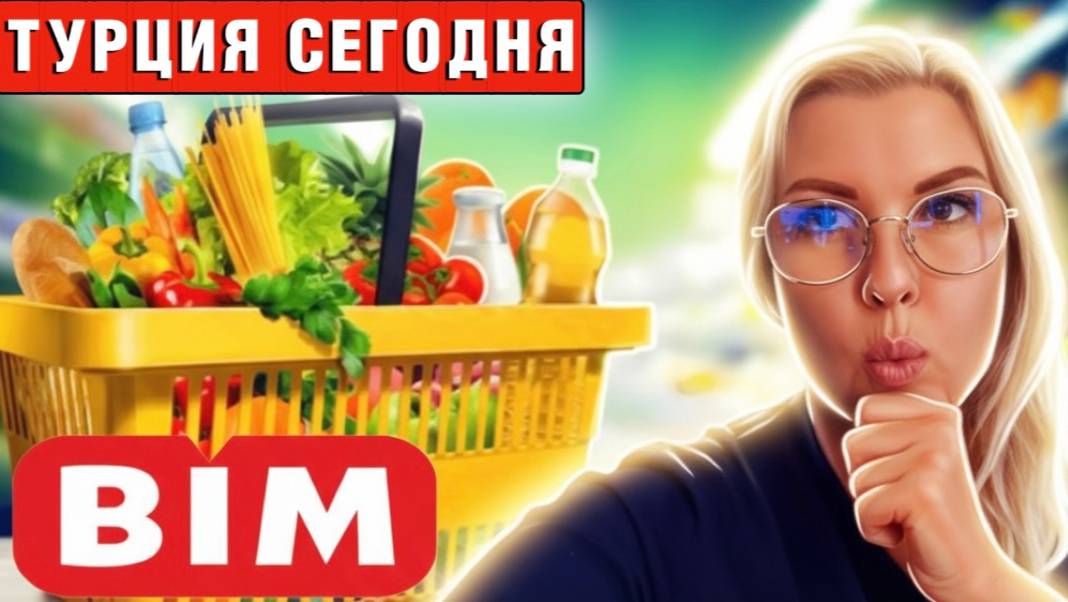 Аланья Турция - цены на продукты в BIM - пляж Махмутлара смотреть онлайн