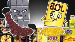 Job Job Job Sahur vs Te Te Te Sahur Convenience Store Food MUKBANG _ ASMR