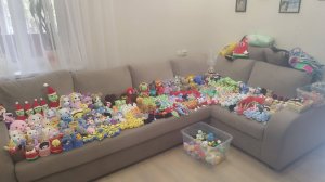 Раскладка всех игрушек, готовлюсь к ярмарке