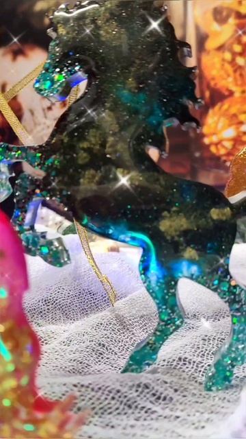 #символгода #новогодниеигрушки #новыйгод #2026 #эксклюзив #эпоксиднаясмола