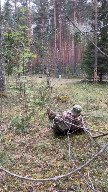 Уход с линии на спину и сброс рюкзака смотреть онлайн