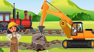 МУЛЬТИК МАШИНКИ ВИДЕО ПРО МАШИНКИ РЕМОНТИРУЮТ РЕЛЬСЫ МУЛЬТФИЛЬМЫ ЦВЕТНЫЕ МАШИНКИ ИГРУШКИ МАШИНКИ