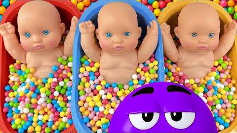 Длинная горка с коровой, слоном, гориллой, бегемотом, тигром - 3D-игра с животными Часть 22 смотреть онлайн