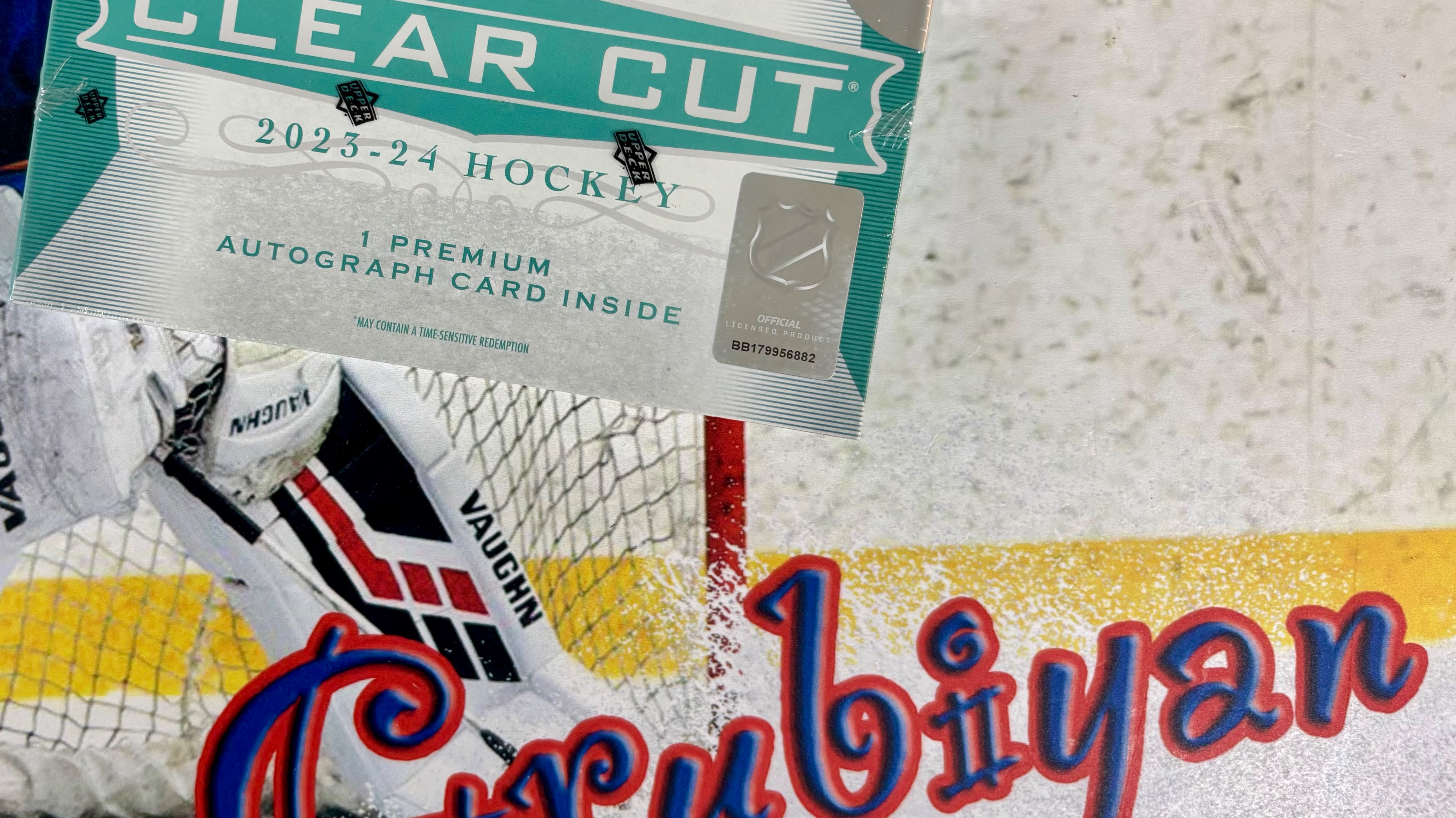 Бокс-Брейк 1 Hobby box 2023-24 Upper Deck Clear Cut Hockey Cards. Аукцион №2 смотреть онлайн