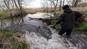 Строительство, расчистка  реки
