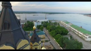 Храм на Стрелке. Нижний Новгород