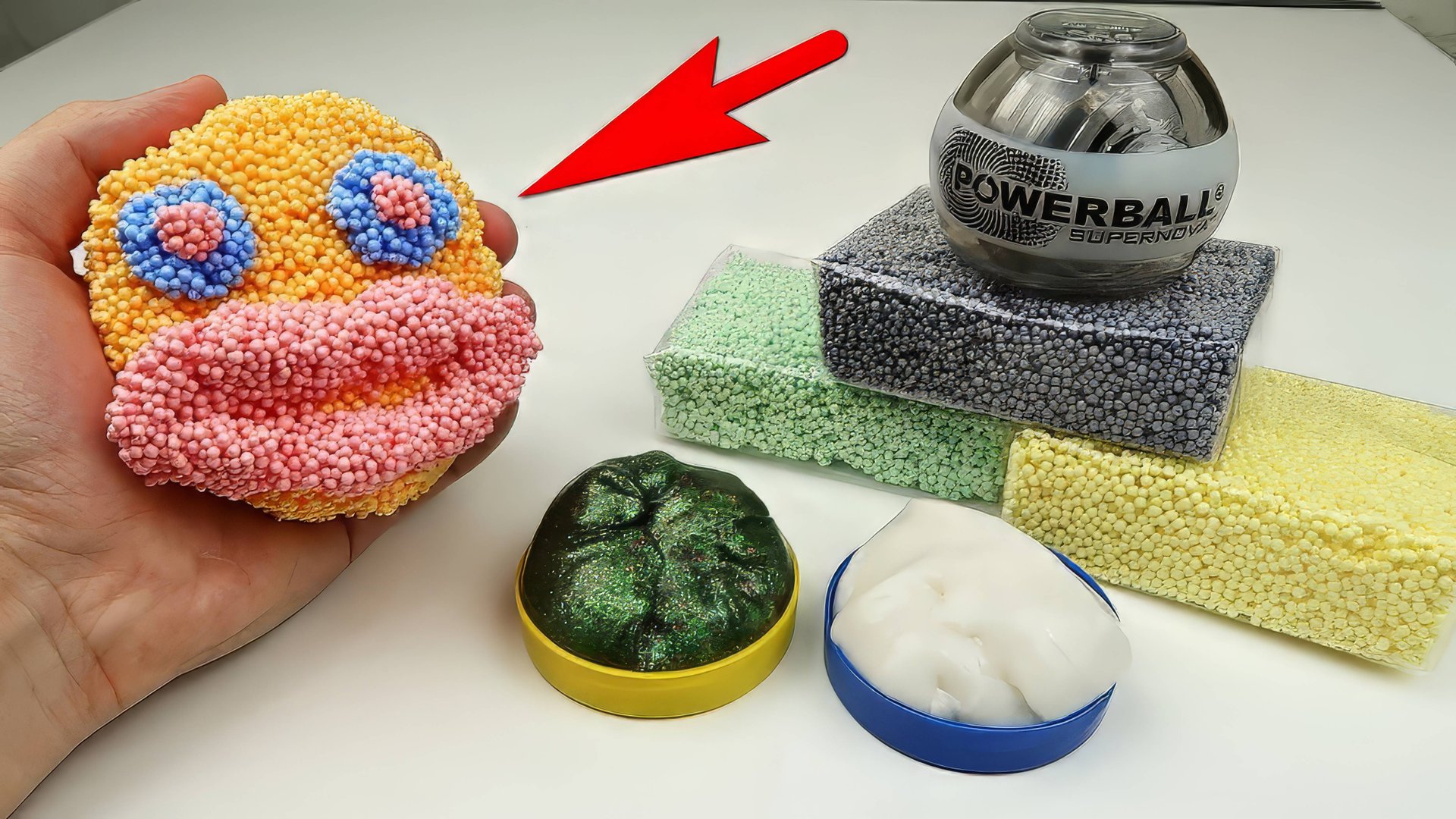 Шариковый пластилин, Новые хэндгамы и PowerBall смотреть онлайн