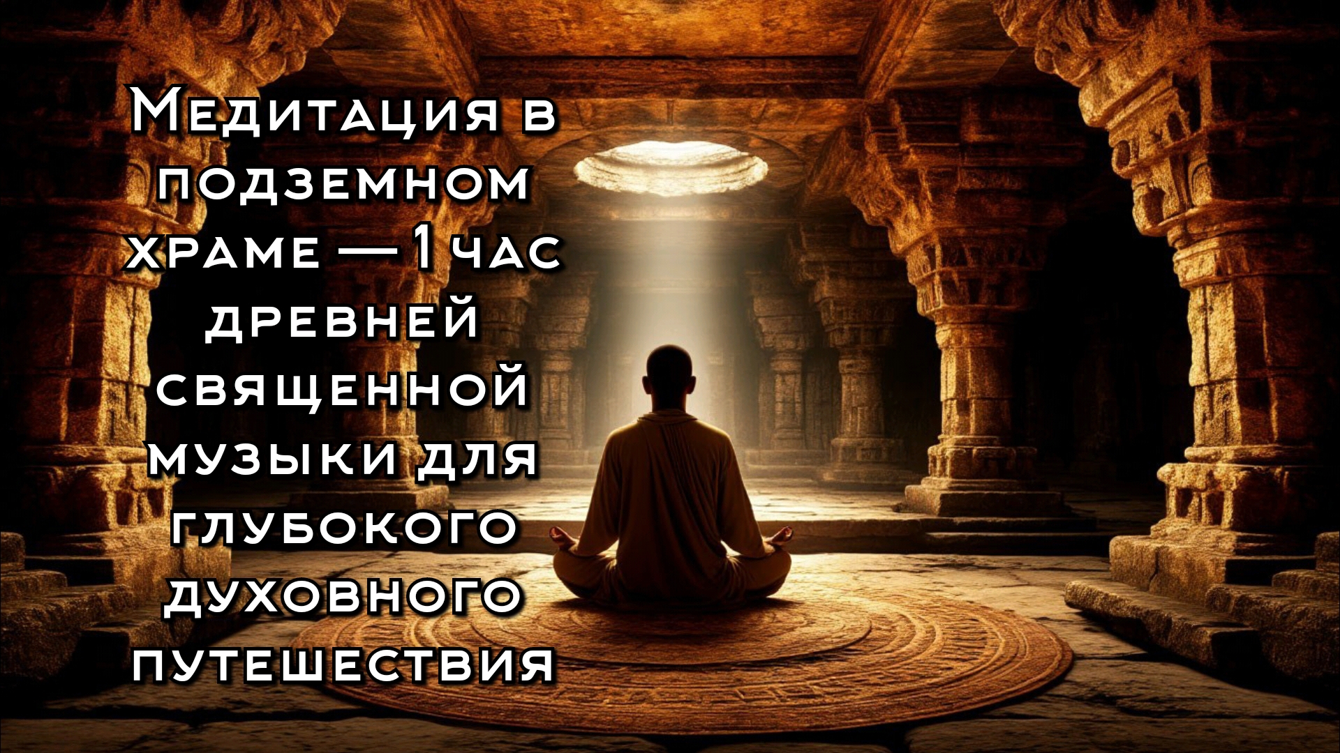 Медитация в подземном храме — 1 час древней священной музыки для глубокого духовного путешествия смотреть онлайн