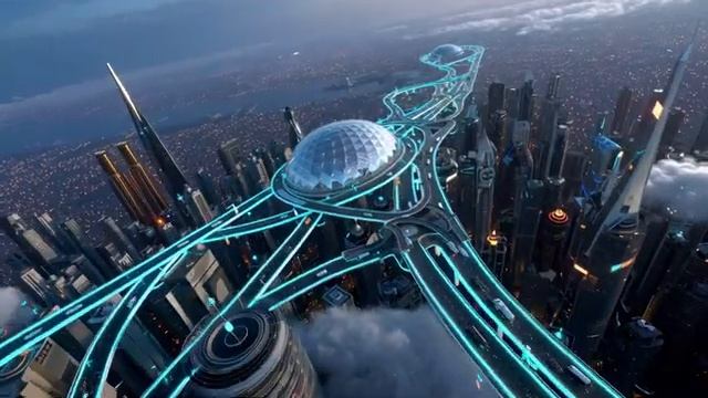 Future Cities Compilation Unreal Visions Sci-fi AI Short Film смотреть онлайн