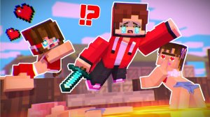 ДЖЕЙ Джей - ЛЮБОВНОЕ ПРОКЛЯТИЕ ПРОТИВ МЭЙЗЕН？! Сестра Джей Джей - Анимация для Майнкрафта