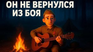 ОН НЕ ВЕРНУЛСЯ ИЗ БОЯ (He Didn’t Return from Battle) — Мультфильм по песне В.С. Высоцкого
