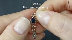Красивый Браслет из бисера и бусин своими руками Elena C - Украшения ручной работы