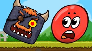 Новый КРАСНЫЙ ШАРИК против банды ЧЕРНЫХ КВАДРАТОВ ЧАСТЬ#1 игра Red Ball на канале Мистер Игрушкин