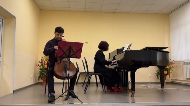 Композитор Ольга Дюжина. SCHNITTKE-inventio для виолончели и фортепиано. смотреть онлайн