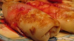 Блинчики с творогом