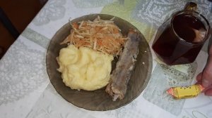 Питаюсь месяц не 6000 руб. День № 4, 5, 6. Блинчики с курицей и сыром.