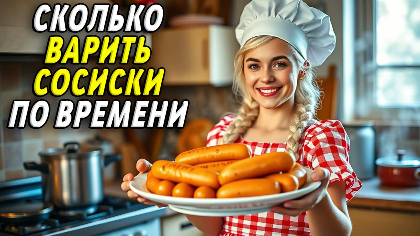 Сколько по времени варить сосиски смотреть онлайн