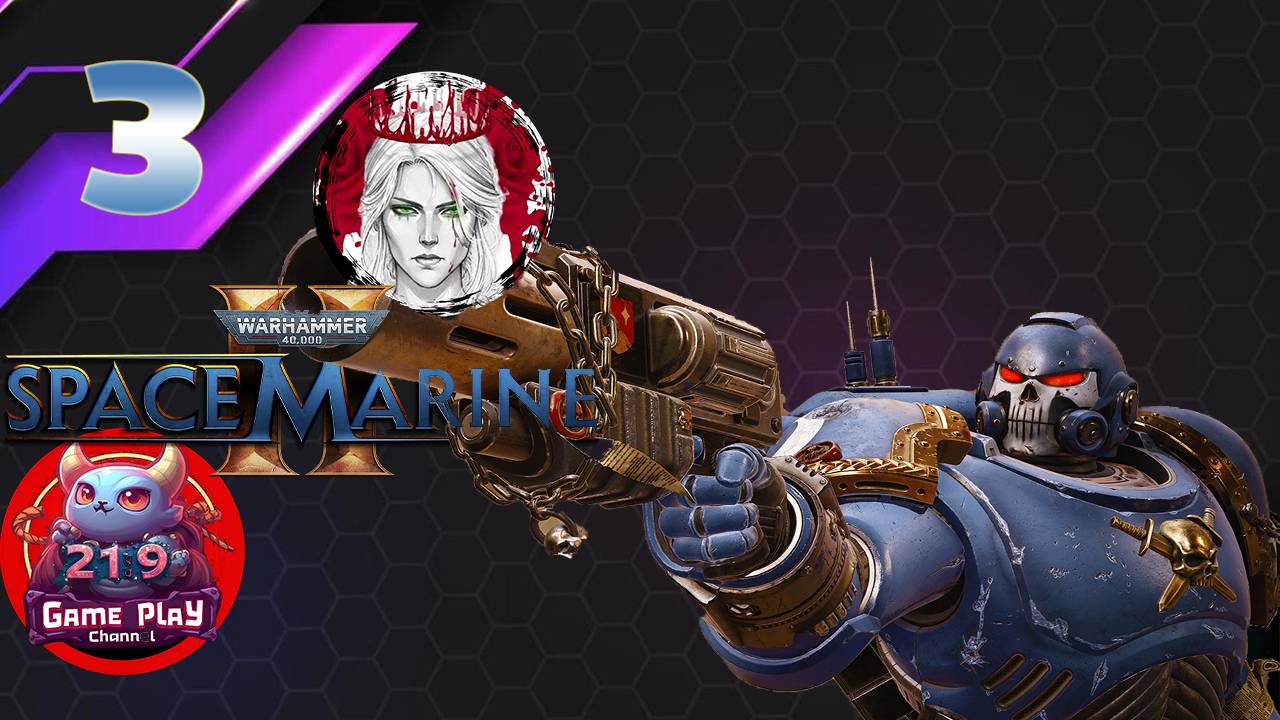 №3⏩Warhammer 40,000: Space Marine 2(КООП с Gameplayy)