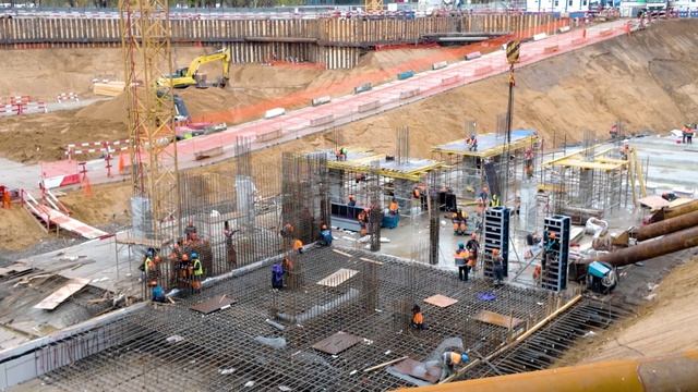 ЖК «MYPRIORITY Мневники» — съёмка с воздуха октябрь 2025 смотреть онлайн