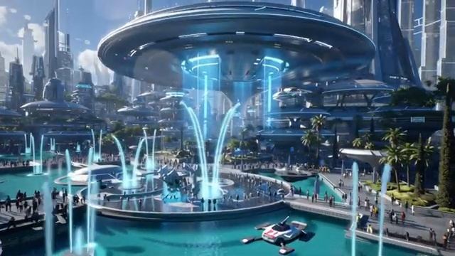 Future Cities Compilation 2 Beyond Imagination Sci-fi AI Short Film смотреть онлайн