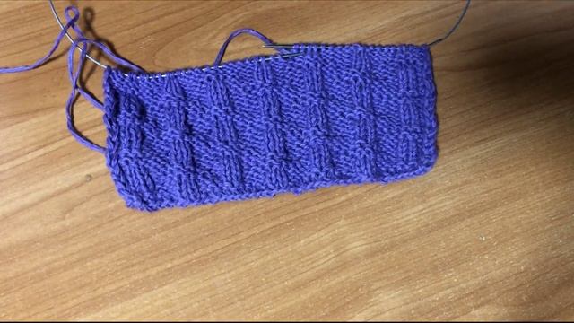 Интересный теневой узор спицами в ваши копилочки смотреть онлайн