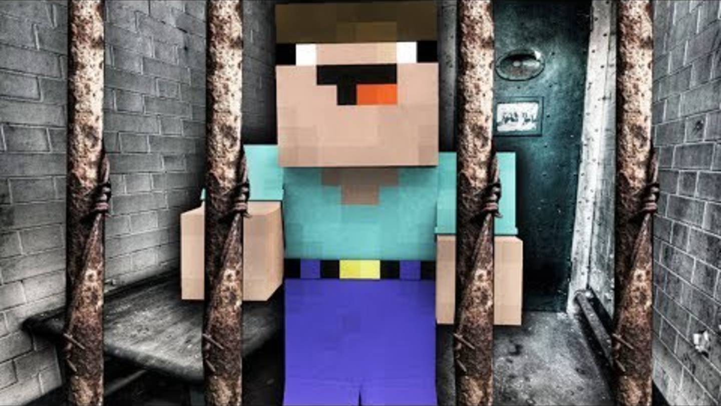 НУБ ЗА РЕШЕТКОЙ! НУБИК ПЫТАЕТСЯ ВЫБРАТЬСЯ ИЗ ТЮРЬМЫ В МАЙНКРАФТ! УГАРНЫЙ ТРОЛЛИНГ НЕВИДИМКОЙ смотреть онлайн