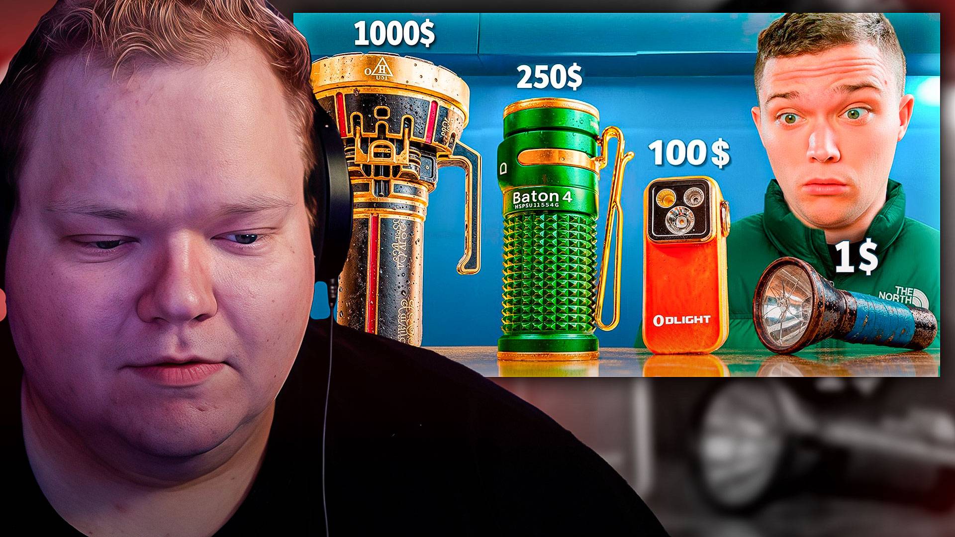 T2x2 СМОТРИТ ► Фонарик за 1$ vs 100$ vs 1000$ смотреть онлайн