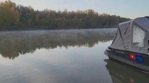 ВОДНЫЙ ПОХОД на лодке ВОЛЖАНКА 46 фиш с ночёвкой| РЫБАЛКА И ОТДЫХ на реке ОБЬ!