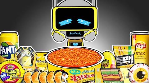 Funbot- Магазин товаров первой необходимости, Желтый Мукбанг _ Анимация Спрунки в суперсемейке