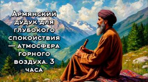 Армянский дудук для глубокого спокойствия — атмосфера горного воздуха. 3 часа