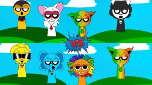 Спрунки оригинал 3D🆚3D