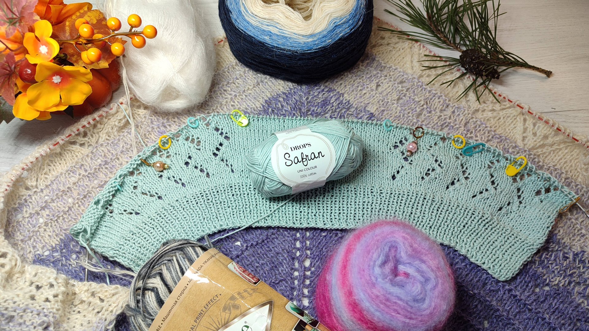 Вязальные новости. Отчет за октябрь СП "12 месяцев". смотреть онлайн