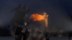 Что если на базу Камера Менов прилетел Астро перехватчик из 51 серии в Скибиди Туалет 50?