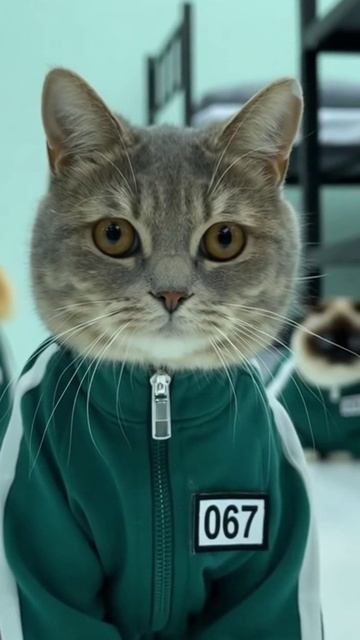 Кошачья игра в кальмара