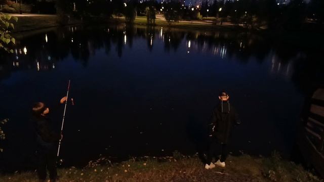 Весёлая и интересная рыбалка на пруду 🐟