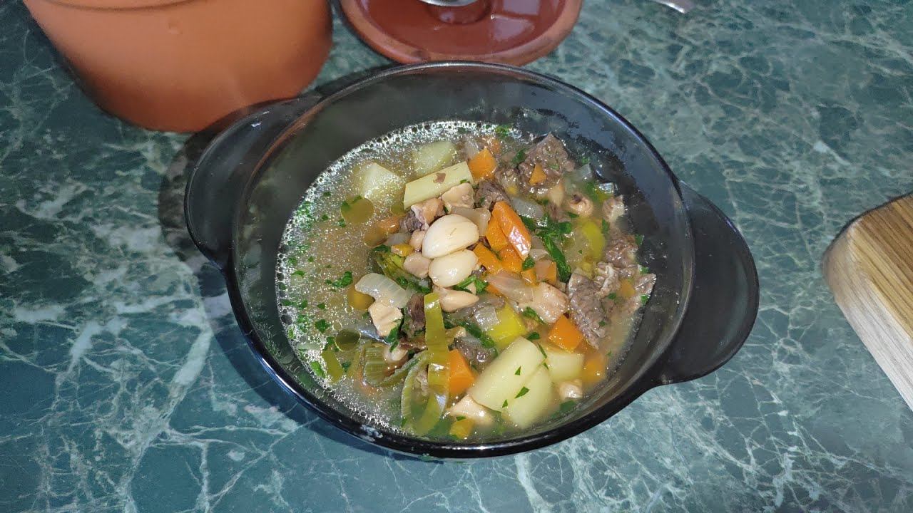 ГРИБНОЙ СУП КОНСОМЕ