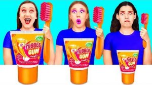 Большая, Средняя или Маленькая тарелка Челлендж | Сумасшедший Челлендж от TeamTeen Challenge