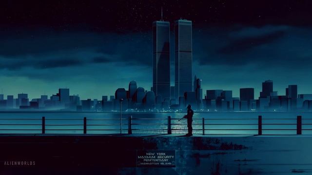 Escape From New York ｜ Manhattan Security - Night Tone ｜ Ambient Soundscape