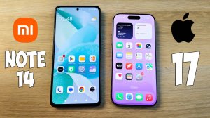 XIAOMI REDMI NOTE 14 VS IPHONE 17 - РАЗНИЦА В ЦЕНЕ В 6 РАЗ! ПОЛНОЕ СРАВНЕНИЕ