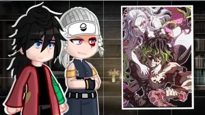 Реакция Столпов на Арку квартала красных фонарей / Персонажи КРД / Гача реакция / Demon Slayer