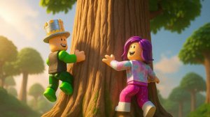 ПОСАДИЛИ огромное ДЕРЕВО! Залезли на него и ПРЫГРУЛИ с ВЫСОТЫ! ДОЧКА в ШОКЕ! Папа чуть не упал!