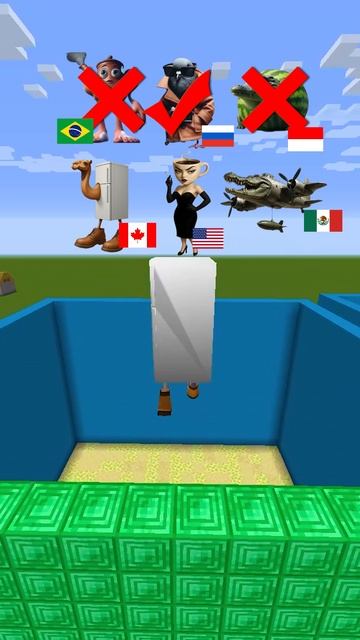 Italian Brainrot VS Speed Run Challenge🤯 #minecraft #shorts смотреть онлайн