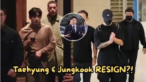 BTS на грани! Тэхён и Чонгук приняли краеугольное решение! Бан ШиХёк теряет вес от шока!