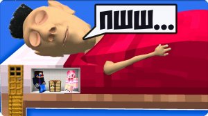 МЫ ПОСТРОИЛИ ДОМИК в КРОВАТИ ХАМУД ХАБИБИ в МАЙНКРАФТ!