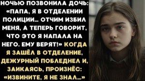 ИСТОРИЯ ИЗ ЖИЗНИ/Папа, я в отделении полиции, отчим избил меня,- сообщила дочь по телефону