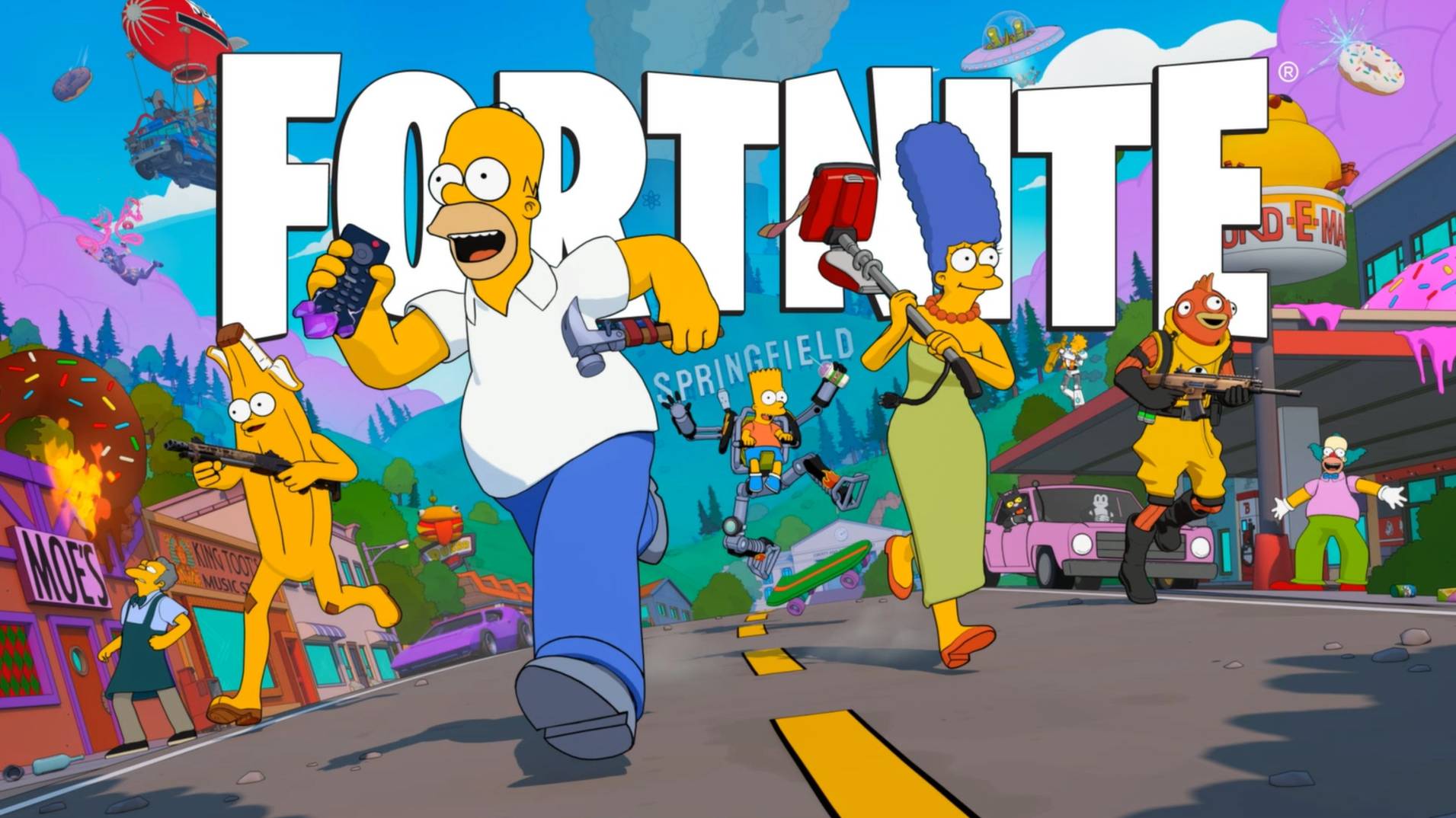 Fortnite | The Simpsons (Фортнайт и Симпсоны)