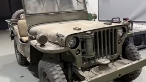 Реставрация автомобиля Jeep 1942 года выпуска.