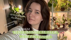 Организация стеллажа с Растениями || сколько стоит зелёная зона | новый стеллаж и досветка