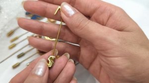 217. Фиалки от Зап.Германии, натуральные камни. 2 часть распаковки лота с брошами-иглами