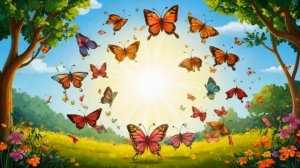 Песенка для детей,Песенки для детей, Песенка про бабочки